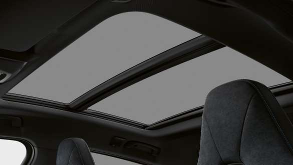 Panoraminis stiklinis stogas BMW 1 serijos modelis Sport Line su panoraminiu stikliniu stogu
