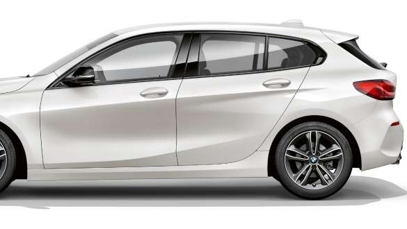 BMW Individual blizgi Shadow Line linija BMW 1 serijos modelio Sport Line su BMW Individual blizgia Shadow Line