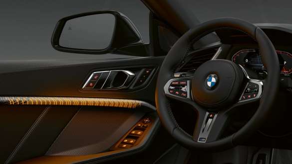 Apšviesta interjero apdaila BMW 2 serijos Gran kupė Apšviesta Illuminated Brooklyn interjero apdaila BMW 2 serijos Gran kupė F44 interjeras