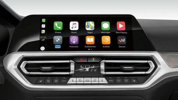 BMW 3 serijos sedanas, Apple CarPlay® įranga BMW 3 serijos sedanas, Apple CarPlay® įranga
