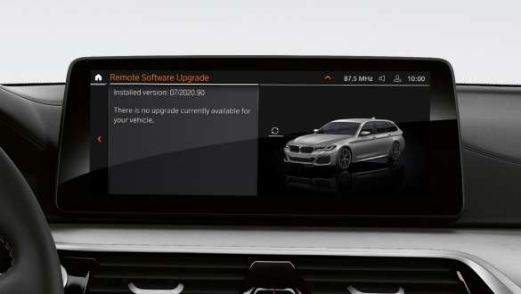 Remote Software Upgrade nuotolinio programinės įrangos atnaujinimo funkcija, BMW 5 serijos Touring G31 Remote Software Upgrade nuotolinio programinės įrangos atnaujinimo funkcija, BMW 5 serijos Touring G31 Facelift 2020 interjeras, vairuotojo erdvė