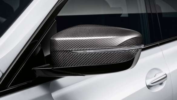 M Performance šoninio veidrodėlio korpusas iš anglies pluošto BMW 6 serijos Gran Turismo G32 2020 M Performance šoninio veidrodėlio korpusas iš anglies pluošto, BMW 6 serijos Gran Turismo G32 2020, vaizdas iš arti