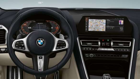 BMW Live Cockpit Professional BMW 8 serijos Gran kupė, BMW Live Cockpit Professional