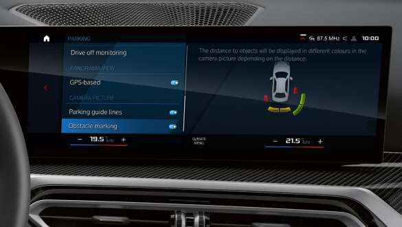 BMW M2 automobiliai G87 G42, Parking Assistant Plus funkcija Parking Assistant Plus funkcija, BMW M2 Automobiles serijos modelis G87 G42