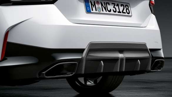 BMW M240i G42 M Performance galinis difuzorius iš anglies pluošto M Performance anglies pluošto galinis difuzorius BMW M240i G42