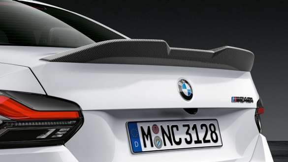 BMW M240i G42 M Performance galinis aptakas iš anglies pluošto M Performance anglies pluošto galinis aptakas BMW M240i G42
