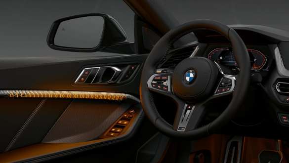 Interjero apdaila BMW M235i xDrive Gran kupė Interjero apdaila Illuminated Brooklyn BMW M235i xDrive Gran kupė F44 interjeras