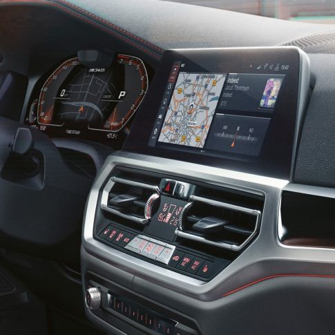 Vairuotojo erdvės dizainas BMW M340i xDrive Touring, vairuotojo erdvės dizainas