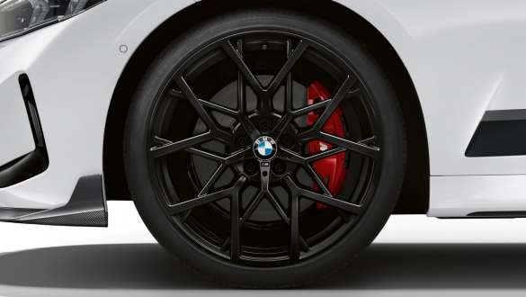 20 colių <i>M Performance</i> kaltiniai <i>Y-spoke style 795 M</i> matinės juodos <i>Jet Black</i> spalvos ratlankiai BMW M340i xDrive ir M340d xDrive Touring G21 20 colių <i>M Performance</i> kaltiniai <i>Y-spoke style 795 M</i> matinės juodos <i>Jet Black</i> spalvos ratlankiai