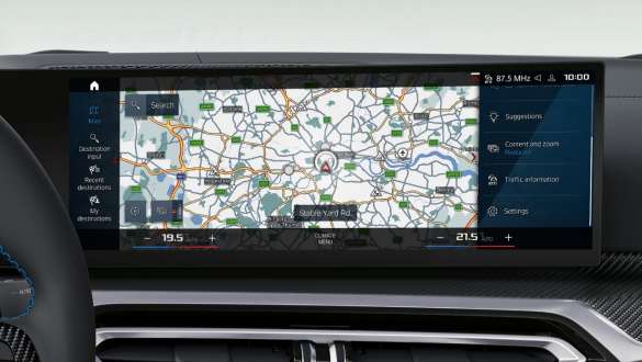 BMW Live Cockpit Professional, BMW 4 serijos M automobiliai (G83) (G23) BMW 4 serijos M automobiliai (G83) (G23), BMW Live Cockpit Professional