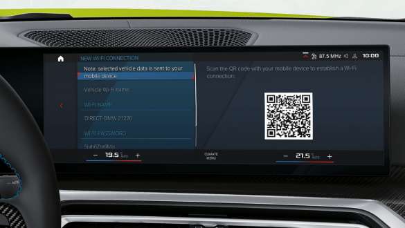 Wi-Fi saitvietė, BMW 4 serijos M kupė G82 G22 BMW 4 serijos M kupė G82 G22, Wi-Fi saitvietė