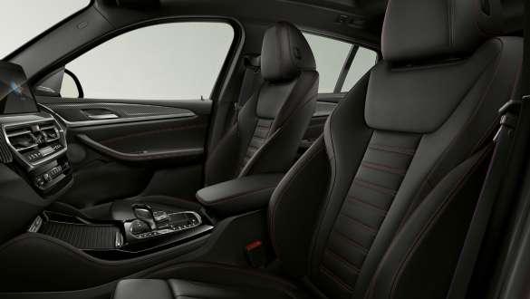 Sportinės vairuotojo ir priekinio keleivio sėdynės BMW X4 M40i M40d (G02) LCI 2021 BMW X4 M40i M40d (G02) LCI 2021 Facelift, sportinės vairuotojo ir priekinio keleivio sėdynės