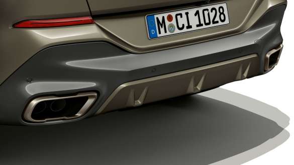 BMW X6 M50i galinė dalis su <i>M Sport</i> išmetimo sistema G06 BMW X6 M50i galinė dalis su <i>M Sport</i> išmetimo sistema (G06) 2018 SUV