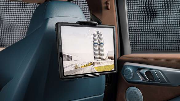 BMW planšetės laikiklis Pro BMW XM G09 BMW planšetės laikiklis Pro
