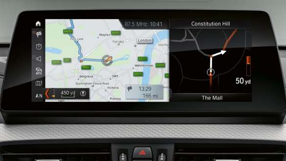 Navigacijos sistema <i>Navigation Plus</i>, BMW X2 (F39) Navigacijos sistema <i>Navigation Plus</i>, BMW X2 2020 (F39) interjeras