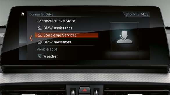 Asistento paslauga Concierge Service, BMW X2 (F39) Asistento paslauga Concierge Service, BMW X2 2020 (F39) interjeras