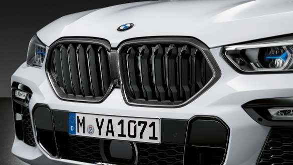 BMW <i>M Performance</i> priekinės grotelės iš anglies pluošto, BMW X6 (G06) 2019 BMW <i>M Performance</i> priekinės grotelės iš anglies pluošto, BMW X6 (G06) 2019