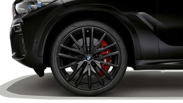 22 colių M lengvojo lydinio ratlankiai <i>742 M Double-spoke</i> matinės pilkos<i> Orbit Grey</i> spalvos, BMW X6 <i>Edition Black Vermilion</i> (G06) 2021 22 colių M lengvojo lydinio ratlankiai <i>742 M Double-spoke</i> matinės pilkos<i> Orbit Grey</i> spalvos, BMW X6 <i>Edition Black Vermilion</i> (G06) 2021