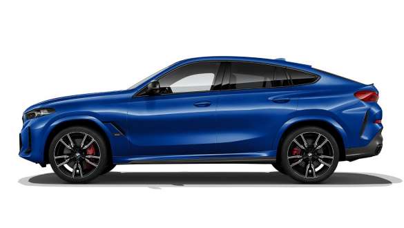 Vaizdas iš šono BMW X6 G06 LCI BMW X6 G06 LCI vaizdas iš šono