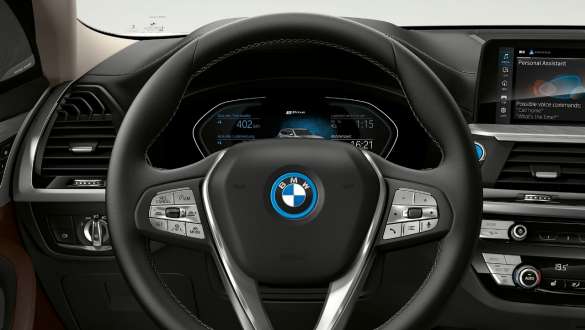 BMW Live Cockpit Professional, BMW iX3 G08 BMW Live Cockpit Professional, BMW iX3 G08 2020, prietaisų skydelis, interjeras