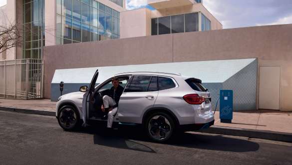 BMW iX3 G08 2020 valdymo ekranas, interjeras BMW iX3 G08 2020 valdymo ekranas, interjeras