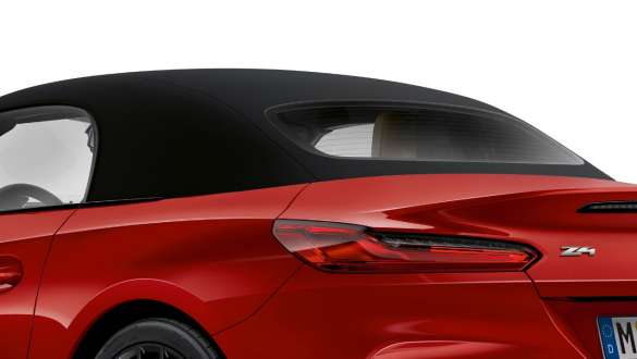 BMW Z4 Roadster minkštas stogas BMW Z4 Roadster siluetas su uždaru minkštu stogu