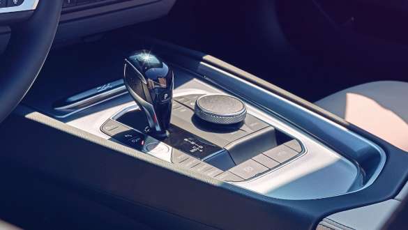 BMW Z4 Roadster Steptronic Sport transmisija Steptronic Sport transmisija: Centrinis valdymo pultas iš arti