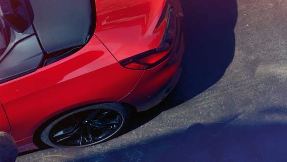 BMW Z4 Roadster (G29) M sportinis diferencialas BMW Z4 Roadster (G29) galinė dalis, vaizdas iš viršaus
