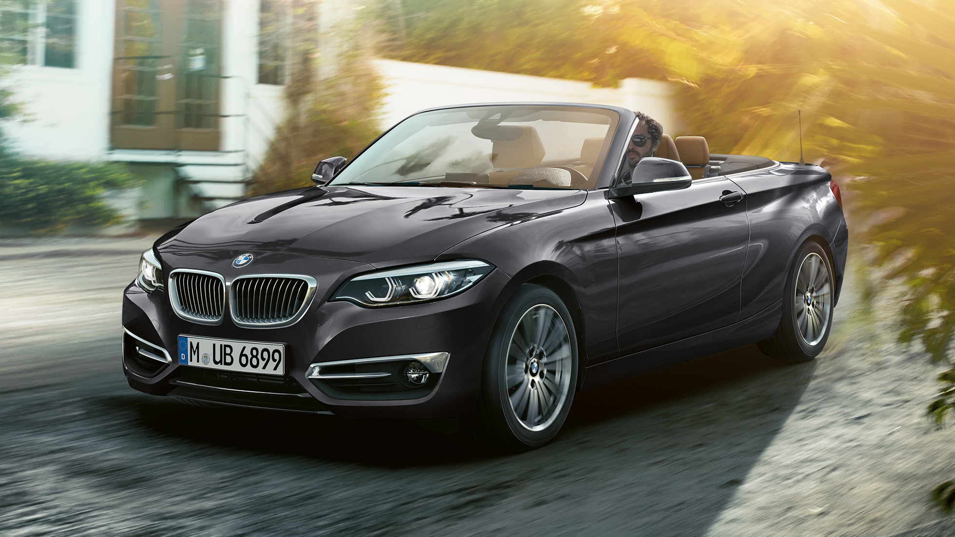 BMW 2 serijos kabrioletas, priekio dizainas BMW 2 serijos kabrioletas, priekio dizainas
