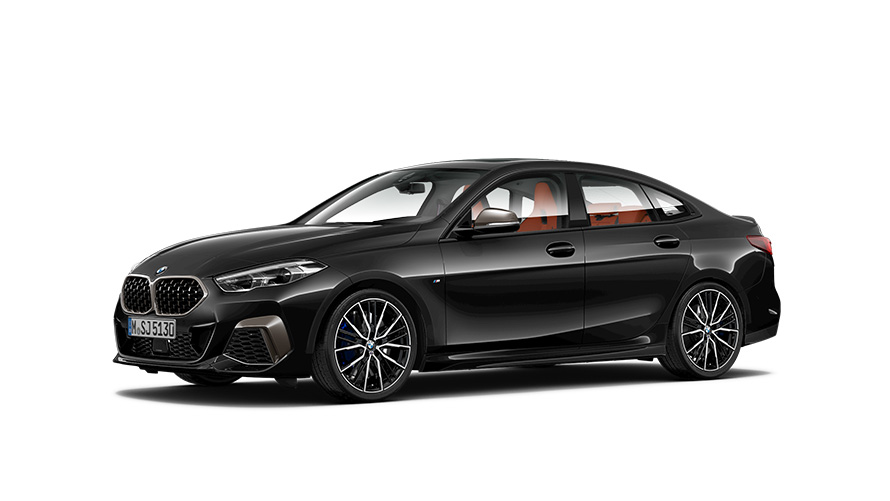 BMW 2 serija, BMW 2 serijos M Gran kupė (F44) MP trijų ketvirčių vaizdas iš šono BMW 2 serija, BMW 2 serijos M Gran kupė (F44) MP trijų ketvirčių vaizdas iš šono