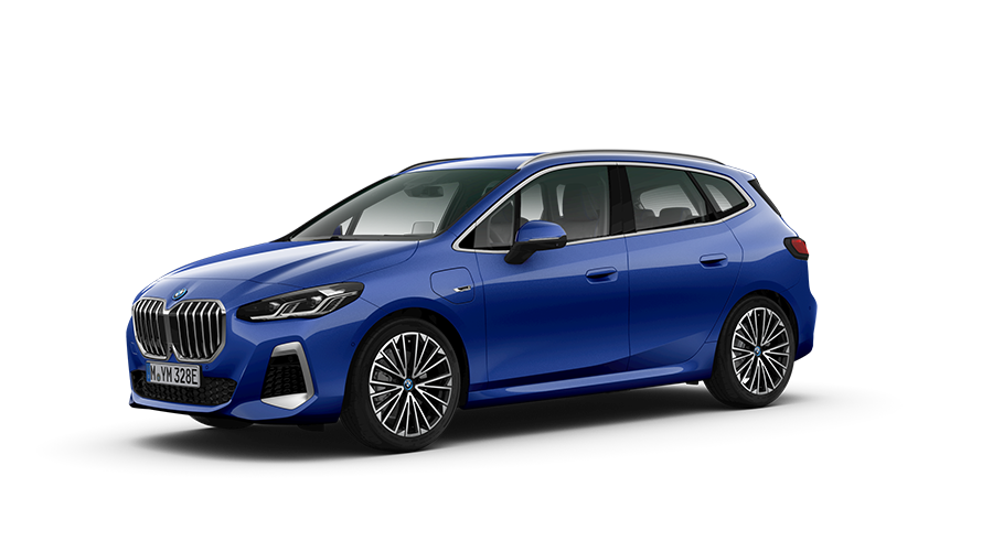 BMW 2 serija BMW 2 serijos Active Tourer U06 trijų ketvirčių vaizdas iš šono BMW 2 serija BMW 2 serijos Active Tourer U06 trijų ketvirčių vaizdas iš šono