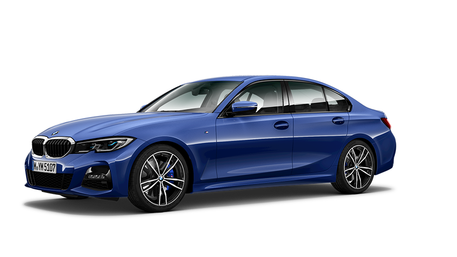 BMW 3 serija, BMW 3 serijos sedanas G20 trijų ketvirčių vaizdas iš šono BMW 3 serija, BMW 3 serijos sedanas G20 trijų ketvirčių vaizdas iš šono