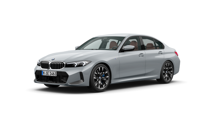 BMW 3 serija, BMW 3 serijos sedanas G20 trijų ketvirčių vaizdas iš šono BMW 3 serija, BMW 3 serijos sedanas G20 trijų ketvirčių vaizdas iš šono