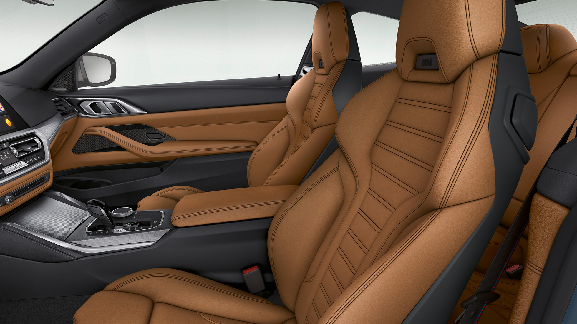 BMW 4 serijos kupė G22 valdymo mygtukai BMW 4 serijos kupė G22 2020 interjeras, valdymo mygtukai