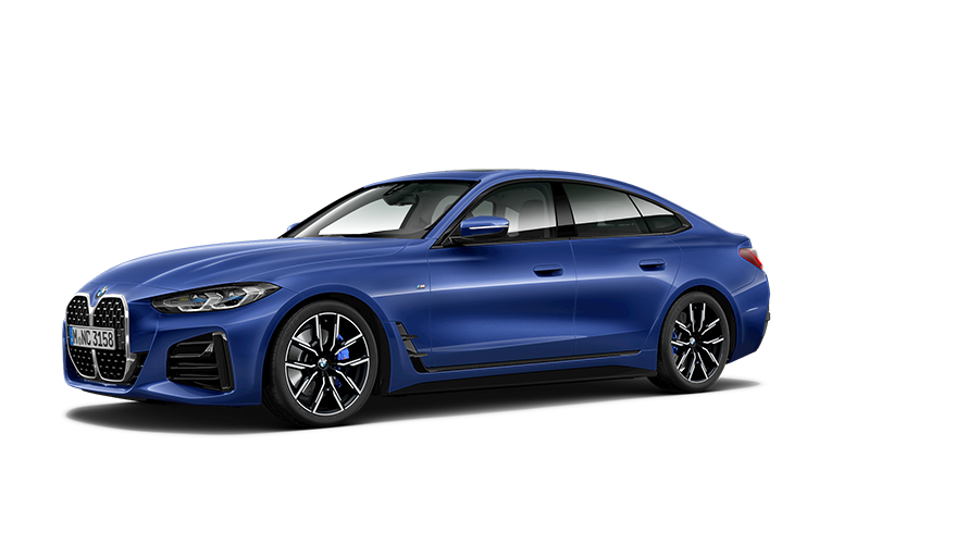 BMW 4 serija BMW 4 serijos Gran kupė (G26) 2021 trijų ketvirčių vaizdas iš šono BMW 4 serija BMW 4 serijos Gran kupė (G26) 2021 trijų ketvirčių vaizdas iš šono