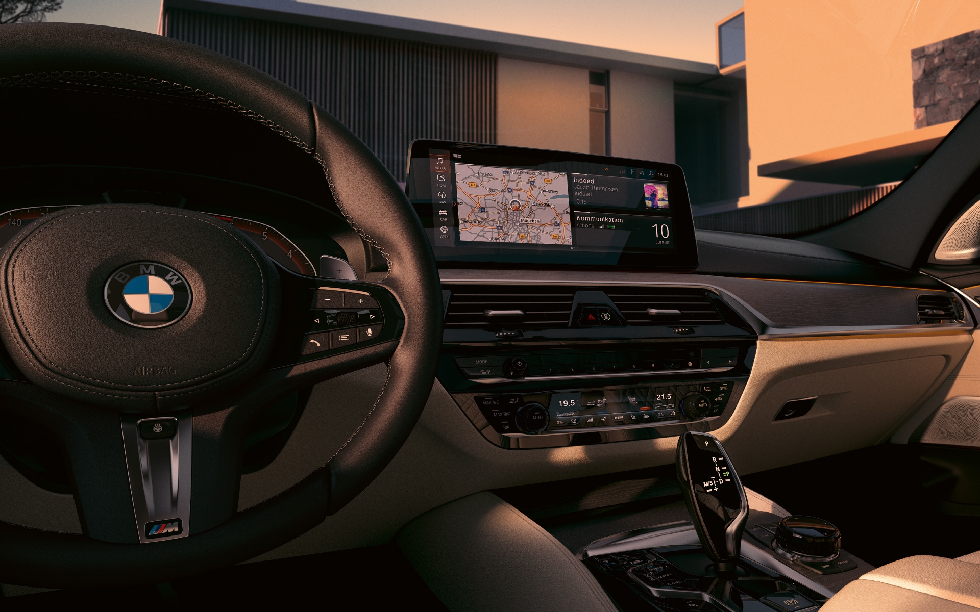 Vairuotojo erdvė, BMW 6 serijos Gran Turismo (G32) 2020 Vairuotojo erdvė, BMW 6 serijos Gran Turismo 640i xDrive (G32) 2020 interjeras