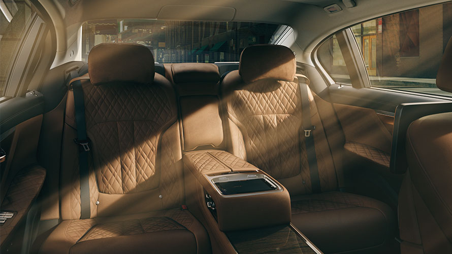 BMW 7 serijos sedano (G11 G12) 2019 vairavimo patirties režimai BMW 7 serijos sedanas (G11 G12) 2019, vairavimo patirties režimai Experience Modes, interjero dizainas