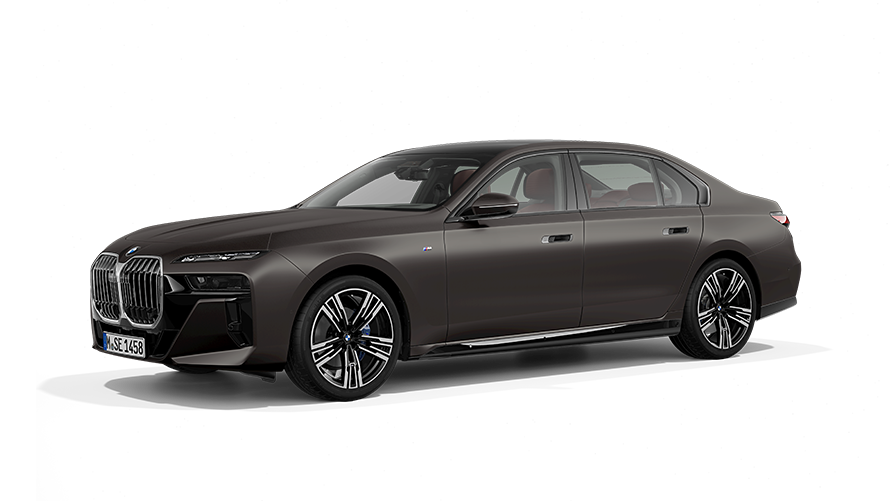 BMW 7 serijos sedanas (G12) trijų ketvirčių vaizdas iš priekio, stovintis automobilis BMW 7 serijos sedanas (G12) trijų ketvirčių vaizdas iš priekio, stovintis automobilis