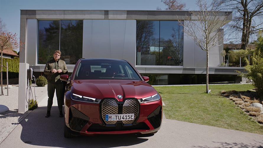 BMW iX (i20) elektrinis SUV, vaizdo įrašas apie BMW Wallbox sieninę įkrovimo stotelę BMW iX (i20) 2021 elektrinis SUV, vaizdo įrašas apie BMW Wallbox sieninę įkrovimo stotelę