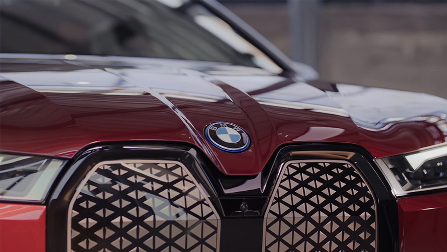 BMW iX (i20) elektrinis SUV, vaizdo įrašas apie eksterjero akcentus BMW iX (i20) 2021 elektrinis SUV, vaizdo įrašas apie eksterjero akcentus