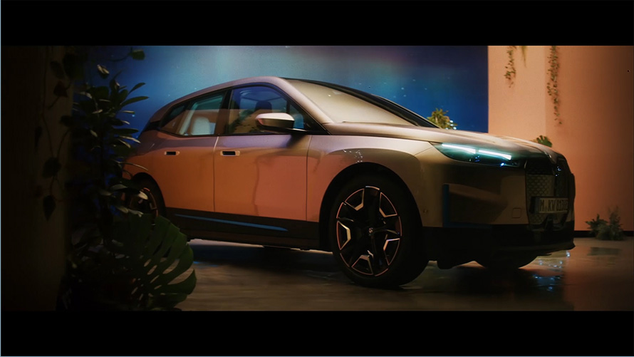 BMW iX (i20) elektrinis SUV, vaizdo įrašas apie interjerą BMW iX (i20) 2021 elektrinis SUV, vaizdo įrašas apie interjerą