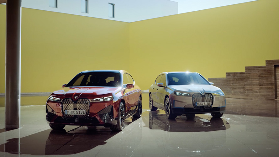 BMW iX videoklipas BMW iX i20 videoklipas