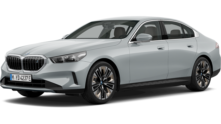 BMW i serija BMW i5 G60 BEV trijų ketvirčių vaizdas iš šono BMW i serija BMW i5 G60 BEV trijų ketvirčių vaizdas iš šono