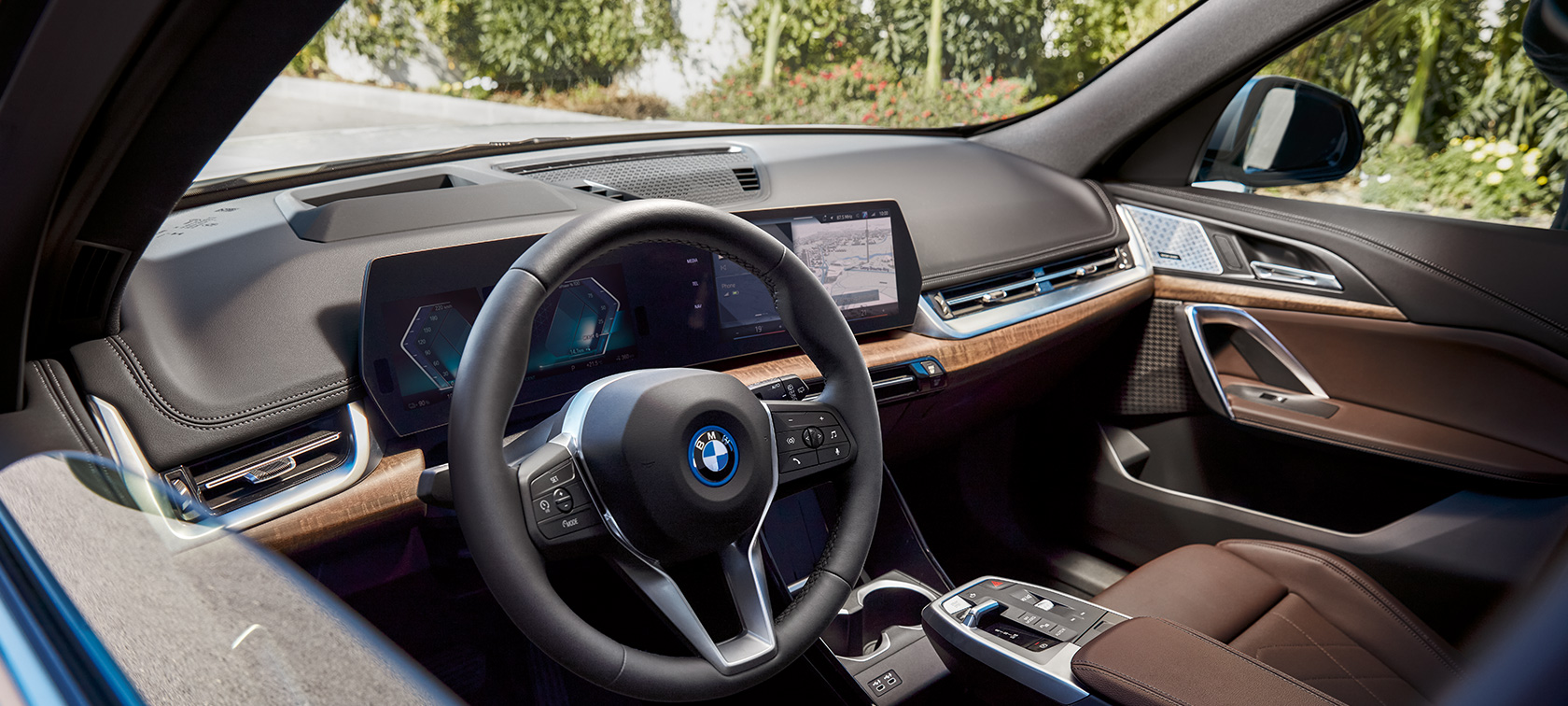 BMW iX1 U11 BEV vaizdo įrašas apie interjero dizainą BMW iX1 U11 BEV vaizdo įrašas apie interjero dizaino akcentus