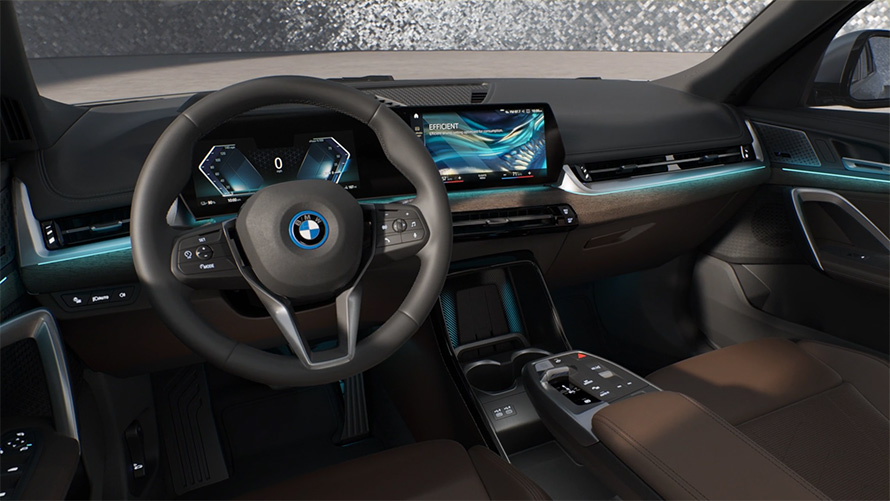 BMW iX1 U11 BEV vaizdo įrašas apie My Modes režimus My Modes režimai BMW X1 U11 BEV