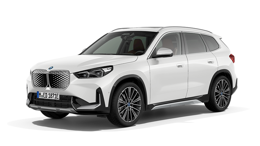 BMW X serija BMW iX1 U11 trijų ketvirčių vaizdas iš šono BMW X serija BMW iX1 U11 trijų ketvirčių vaizdas iš šono