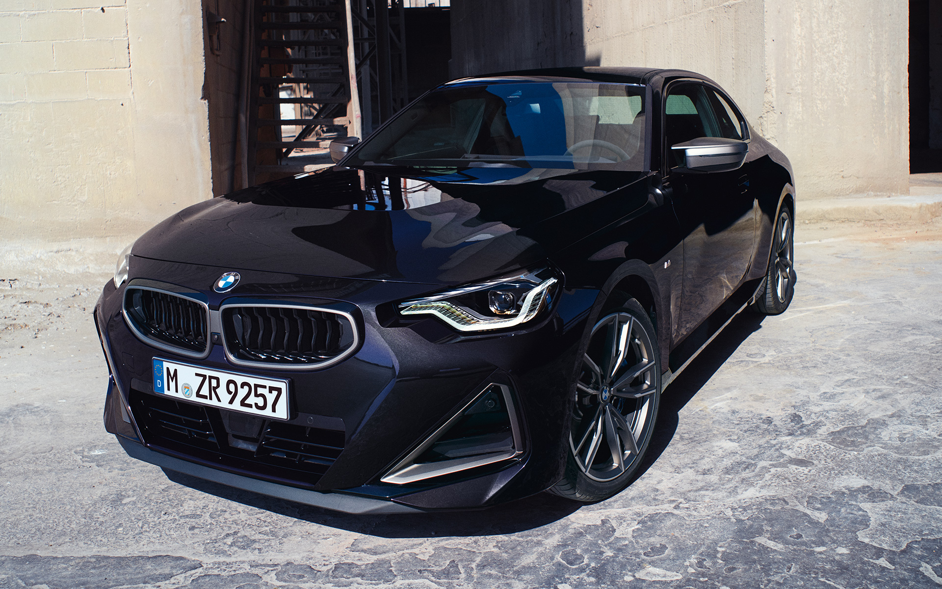 BMW M240i G42 priekinės dalies dizainas įspūdžiai Priekinės dalies dizainas įspūdžiai BMW M240i G42