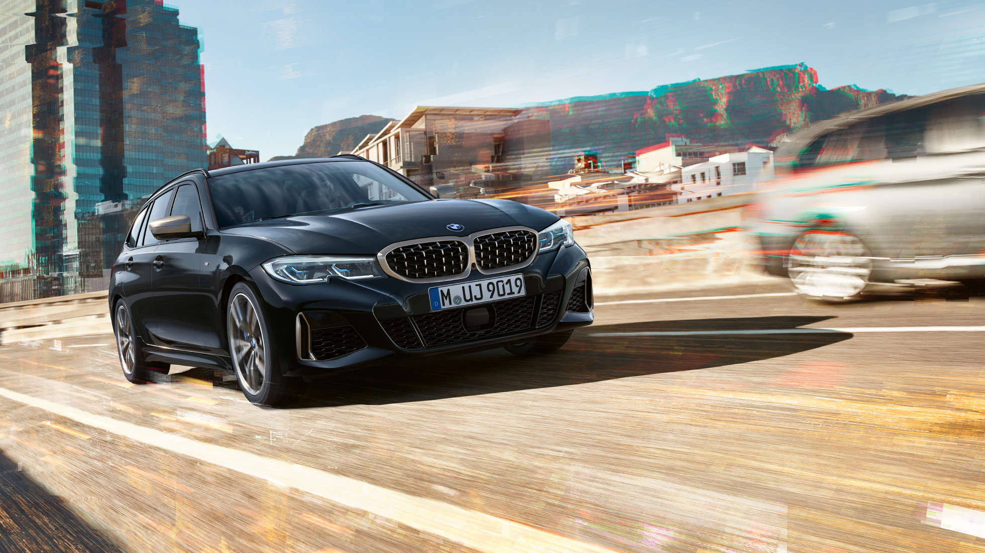 Eksterjero dizainas BMW M340i xDrive Touring, eksterjero dizainas