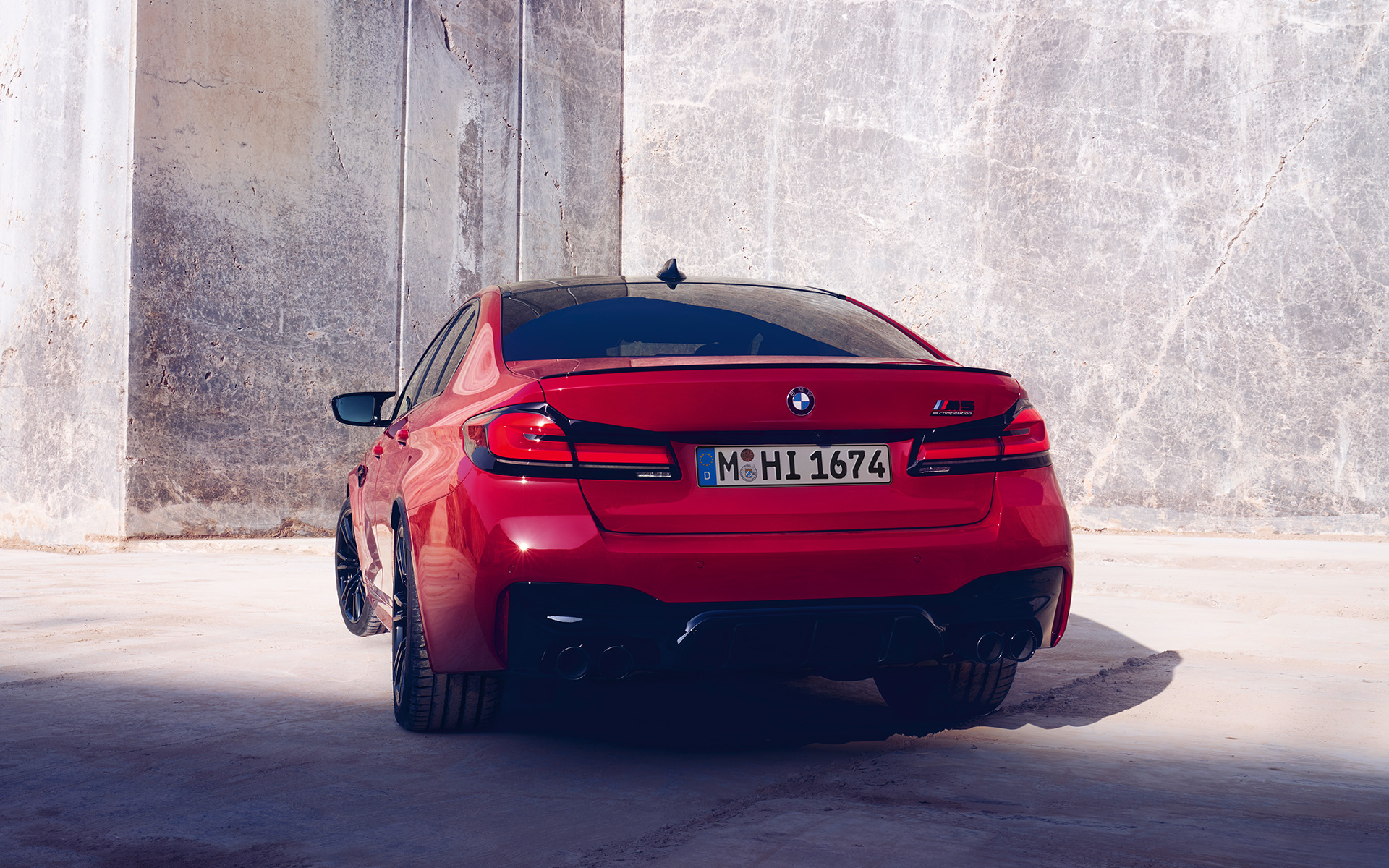 Bmw m5 f90 red