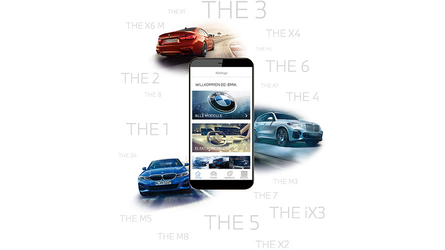 BMW Brochure programėlė BMW Brochure programėlė išmaniajame telefone